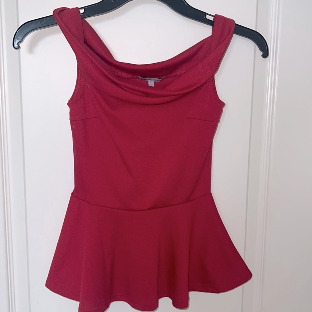 Express Red Blouse size XS